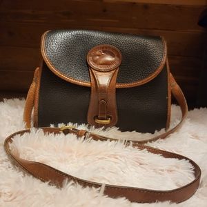 Vintage Dooney & Bourke All Weather Leather Crossbody Bag